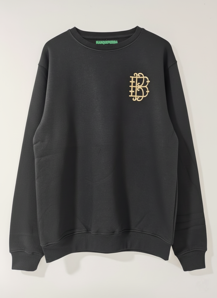 Sudadera Negra Manquepierda