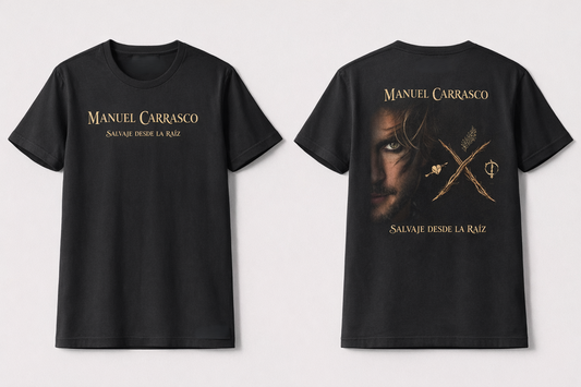 Camiseta Manuel Carrasco - Edición "Salvaje desde la raíz"