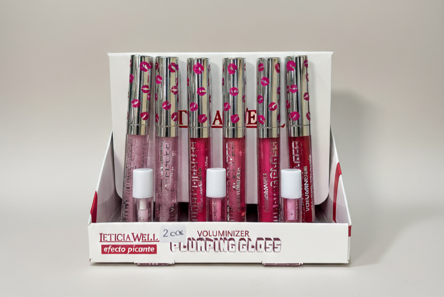Brillo Labial Voluminizador "Efecto Picante" Leticia Well
