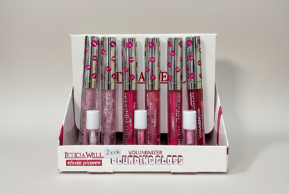 Brillo Labial Voluminizador "Efecto Picante" Leticia Well