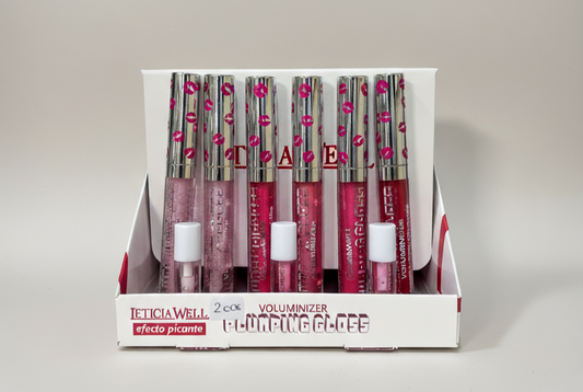 Brillo Labial Voluminizador "Efecto Picante" Leticia Well