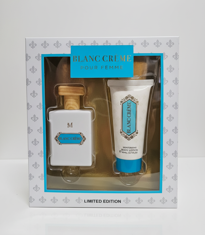 Estuche Blanc Crème Pour Femme – Edición Limitada