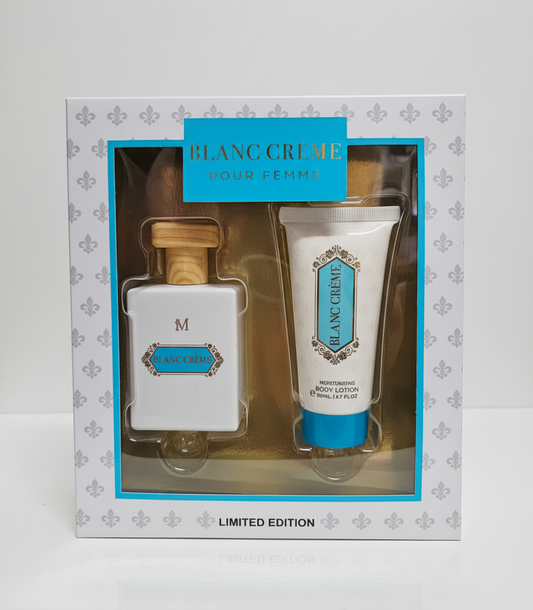 Estuche Blanc Crème Pour Femme – Edición Limitada