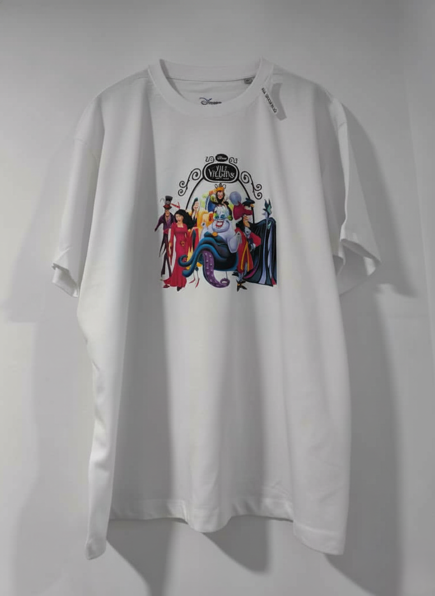 Camiseta OVERSIZE Disney Villains
