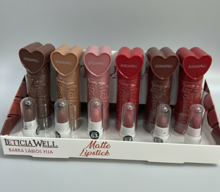 Labiales Matte Lipstick 24h - Leticia Well