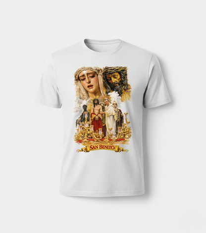 Camiseta Cofrade - Estilo Acuarela