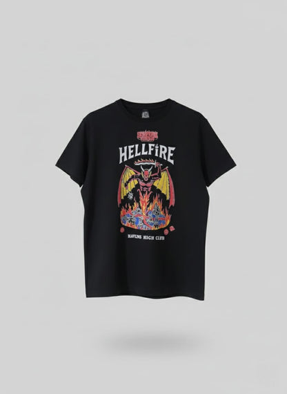 Camiseta Hellfire Stranger Things